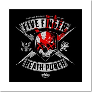 five finger death punch Posters and Art